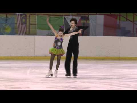 3 C. MANSOUR / D. ZHUNUSSOV (KAZ) - ISU JGP Trofeo W.Lombardi 2011 Junior Ice Dance Free Dance