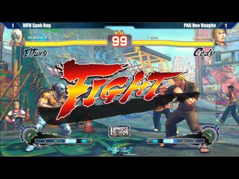 Winter Brawl 9 - USF4 - Top 32 - BIFU Spab Rog (El Fuerte) vs PAG Dee Vaughn (Cody)