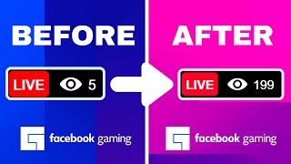 Facebook Gaming: How to Get 100+ Concurrent Viewers FAST