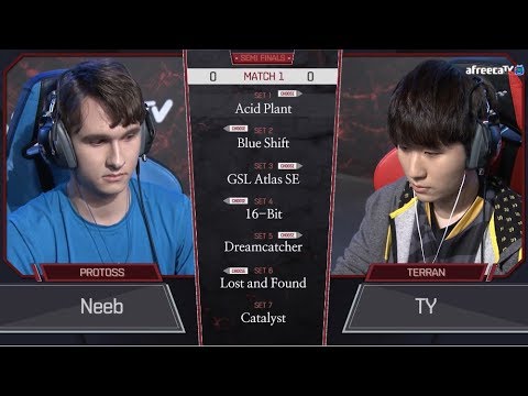 [2018 GSL Season 3] Code S Ro.4 Day1 Match1 Neeb vs TY