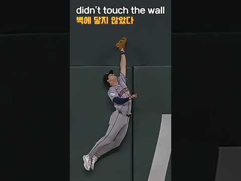 벽에 닿았더라면 홈런! #mlb #야구 #shorts