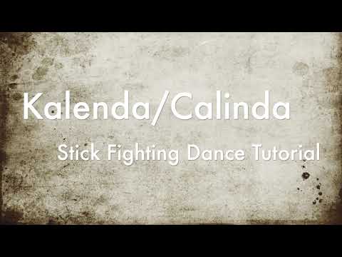 Kalenda/Calinda Stick Fighting Dance Tutorial    4K