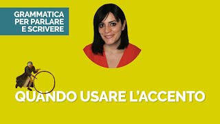 Quando usare l’accento