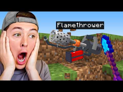 Minecraft, but Blocks drop Guns