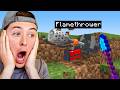 Minecraft, but Blocks drop Guns