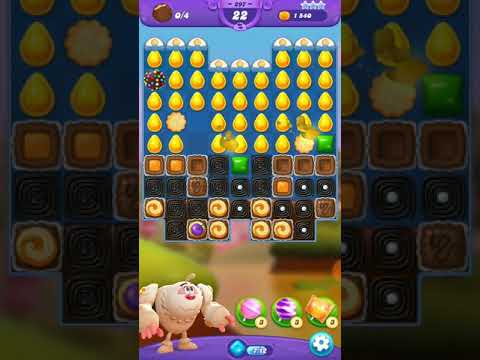 VQC's Game Vids: Candy Crush Friends Saga Level 297 | Mixing 2 Coloring Candies | 3 Stars!