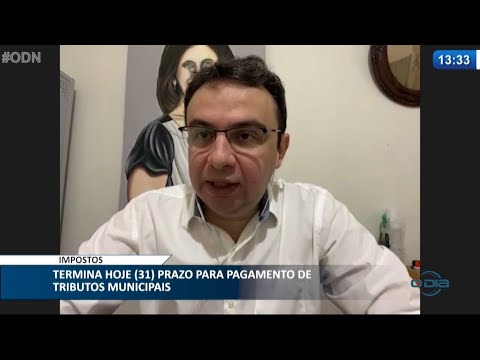 Termina hoje o prazo para pagamento de tributos municipais 31 03 2021