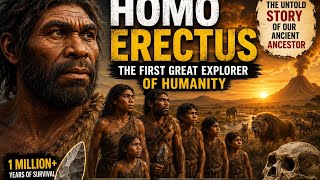 Homo Erectus: The First Great Explorer of Humanity | The Untold Story of Our Ancient Ancestor