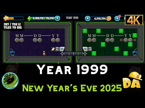Year 1999 | New Year's Eve 2025 #2 | Diggy's Adventure