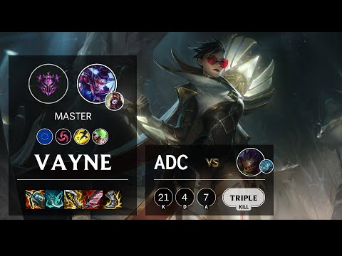 Vayne ADC vs Kog'Maw - EUW Master Patch 11.15