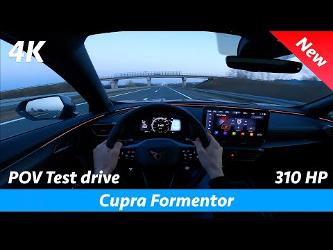 Cupra Formentor VZ 2021 - POV test drive in 4K | 2.0 TSI - 310 HP, DSG, 4Drive