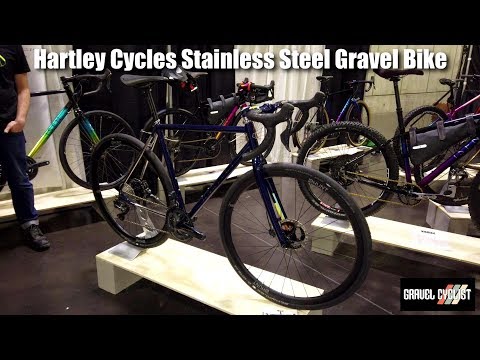 Hartley Cycles Stainless Steel Gravel Bike (Reynolds 953): NAHBS 2019