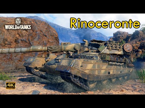 Rinoceronte, 9K Damage, 3 Kills, Master Class, High Caliber, El Halluf - World of Tanks