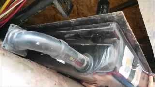 (:HowTo:) Permanently Fix a Leak/Crack in an RV Black or Grey Water Holding Tank ~#3 Dropping a Tank