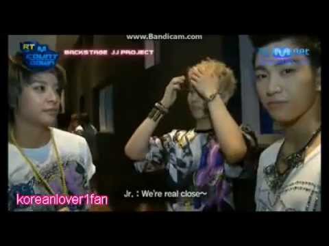 FX AMBER&JB from JJ PROJECT CUTE MOMENTS!