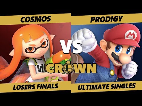 Crown 2019 SSBU - PG | Cosmos (Inkling, Corrin) Vs. A | Prodigy (Mario) Smash Ultimate L. Finals