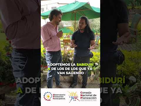 Carlos Vergel, un referente joven de la planeación participativa