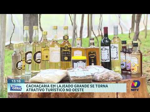 Produção artesanal com cana impulsiona turismo em Lajeado Grande