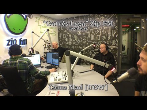 Mad [UGW] @ 'Gatvės Lyga' Zip FM, LT, 10.01.2018