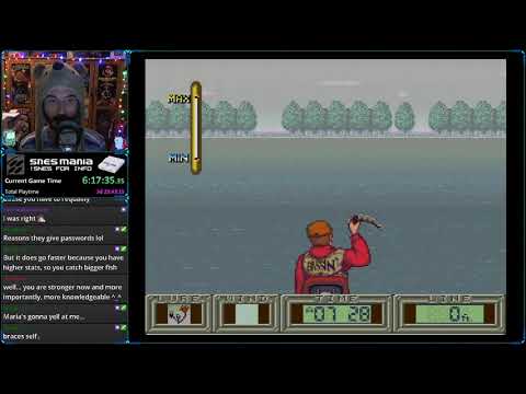 Super Black Bass - SNES (Not Emu) (Part 1)