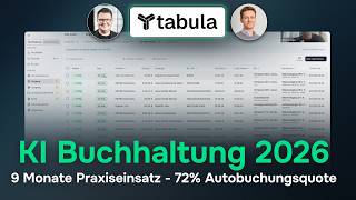 So sieht KI Buchhaltung 2026 wirklich aus - Tabula Update mit Tim Hermes