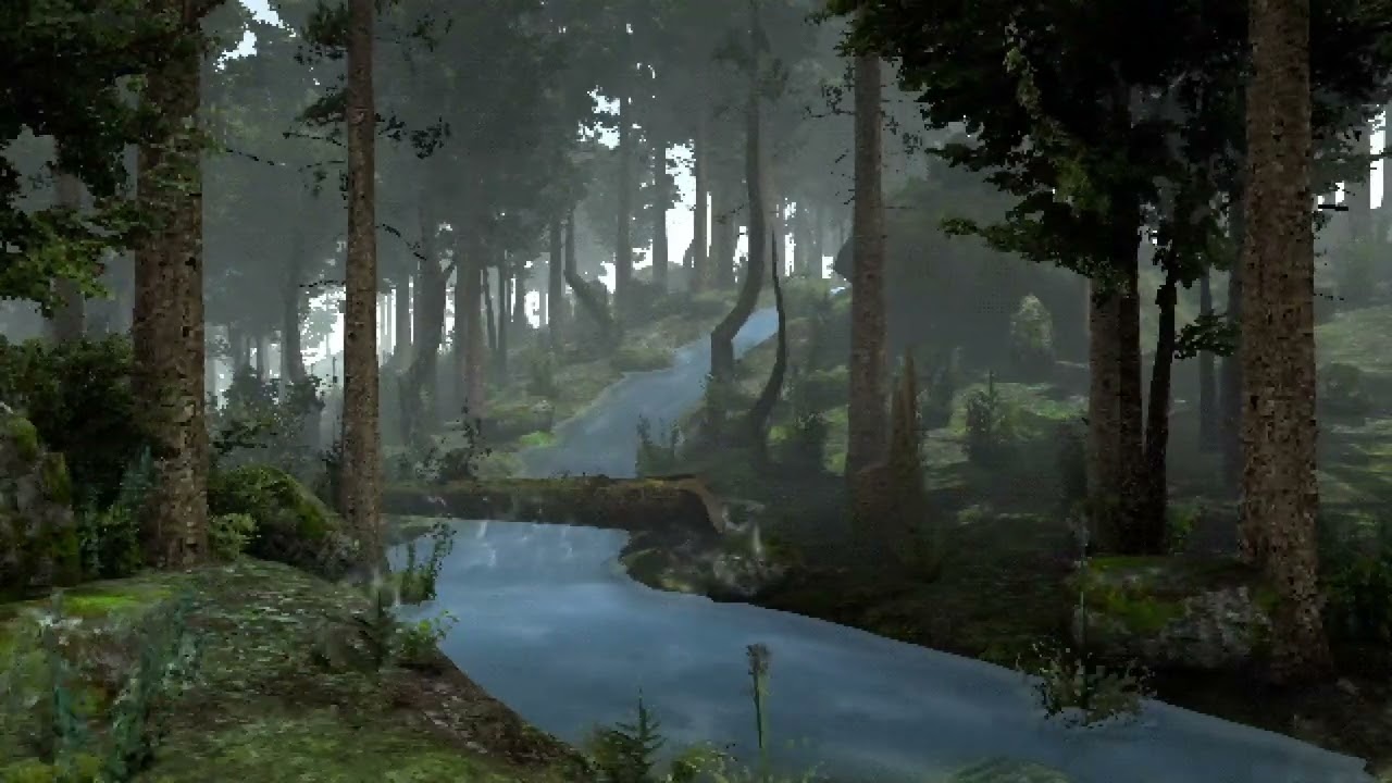 Retro Forest Pack 3D Model