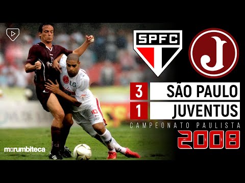 São Paulo 3x1 Juventus - 2008 - NO DUELO DINIZ x ADRIANO, TRICOLOR VENCE E SE CLASSIFICA!