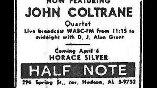 John Coltrane Quartet, Half Note, April 2, 1965