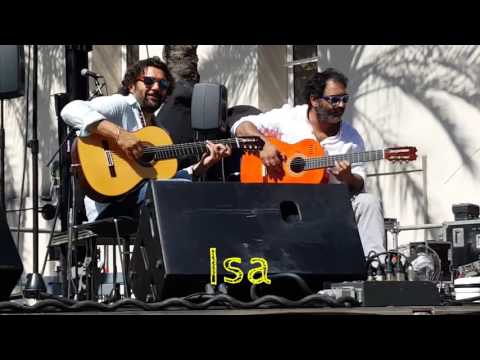 Josemi Carmona y Paquete en una prueba de sonido