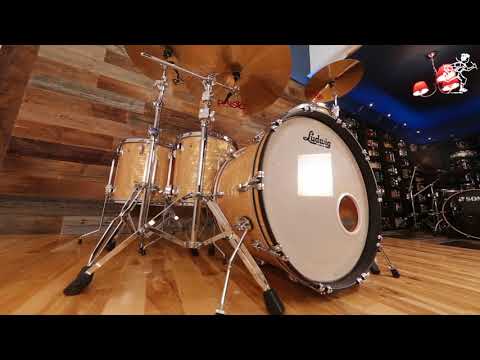 Ludwig Legacy Mahogany Drum Kit - Aged Onyx -  Drumazon Showreel