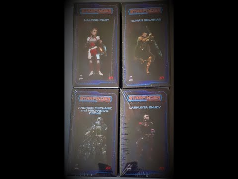 Unboxing Starfinder Miniatures From Archon Studios