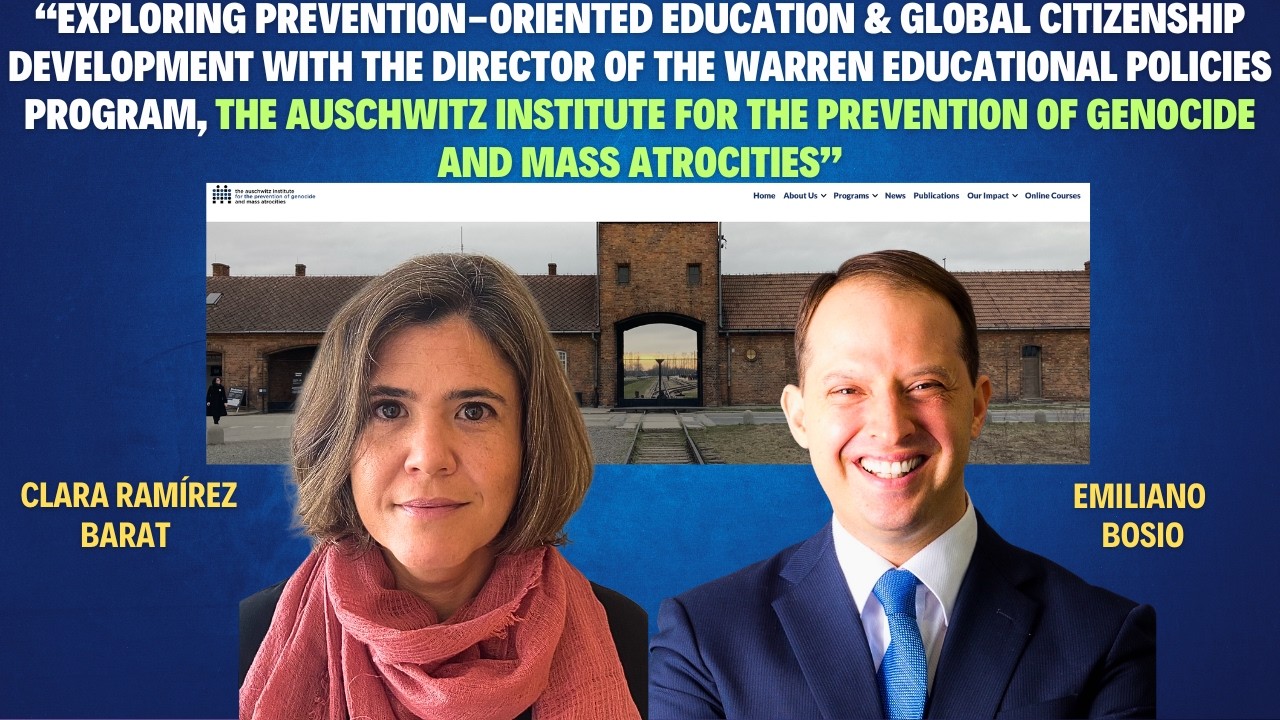 Clara Ramírez Barat | Auschwitz Institute | GCE Interview Series with Emiliano Bosio