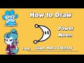 Blue S Clues And Sonata Dusk How To Draw Power Moon From Super Mario Odyssey