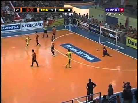 Os gols de Carlos Barbosa 1 x 2 Jaraguá  pelas semifinais da Liga Futsal 2010