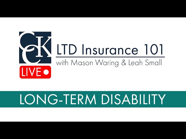 Long-Term Disability Insurance 101