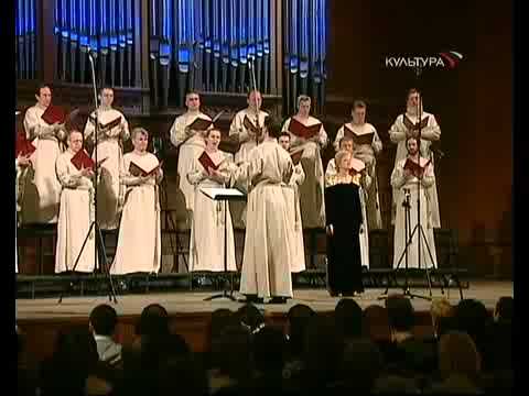 Festive choir of the Moscow Danilov Monastery