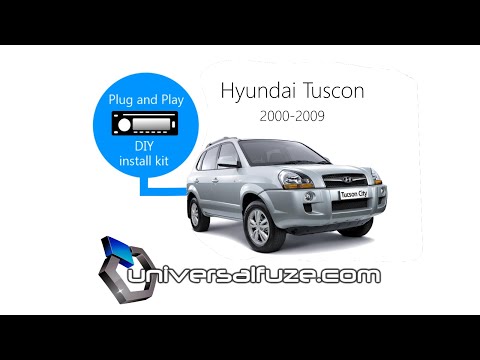 DIY Audio upgrade kit for Hyundai Tuscon 2000-2009