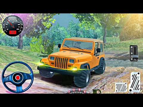 Jeep 4x4 Extreme Offroading Mudfest Drive - Offroad 4x4 Car Driving Simulator - Android GamePlay