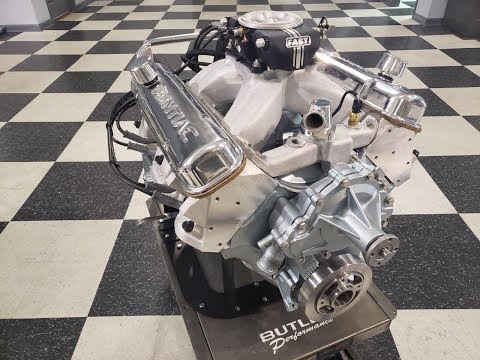 Butler Performance Pontiac 467 with EFI & running Pump Gas