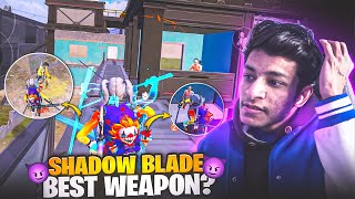 😤 OMG SHADOW BLADE BEST WEAPON - SHADOW BLADE KILL TRICK - (BEST BGMI TRICK)