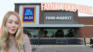 ALDI FAMILY FOOD HAUL UK | BUDGET FRIENDLY FAMILY FOOD SHOPPING HAUL 2022 🛒  Grocery Haul UK