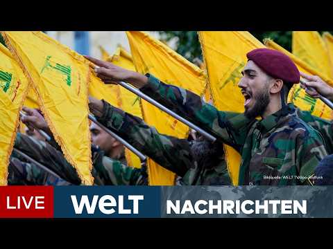 Video Thumbnail: RACHE FÜR CHAMENEI: Hisbollah an der Seite Irans greift an ‒ Israel schlägt hart zurück | LIVESTREAM