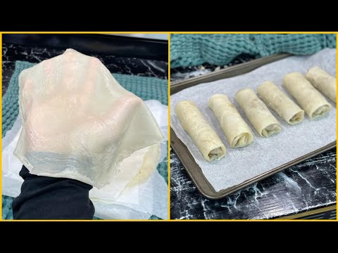 COMMENT FAIRE LES FEUILLES DE BRICK 100% MAISON 👩🏻‍🍳 Cette recette vous sera très utile