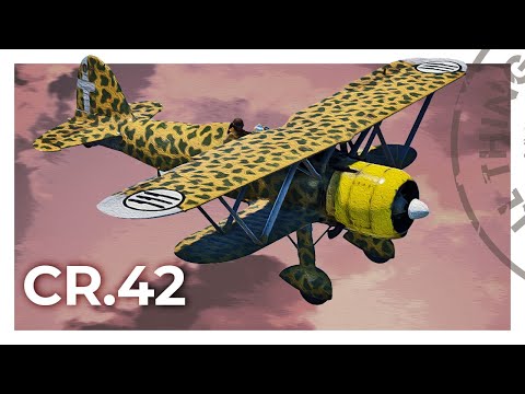 Fiat CR.42 - The Best Biplane Fighter of WW2?