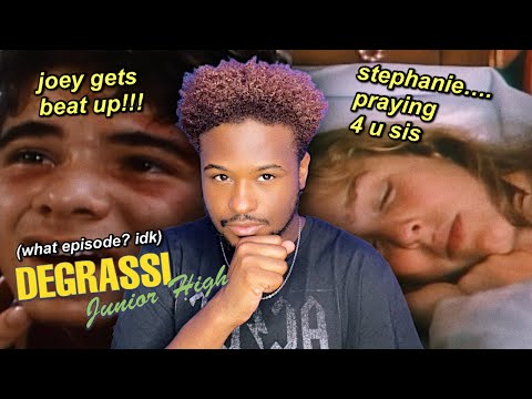 JOEY & STEPHANIE EPISODES... yay | watching degrassi junior high (girl idk what ep we’re on now)