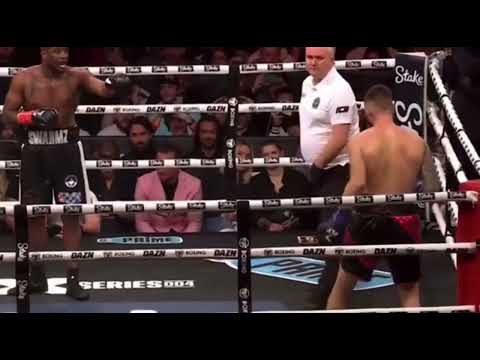 SWARMZ BEATS RYAN TAYLOR WITH ONE PUNCH