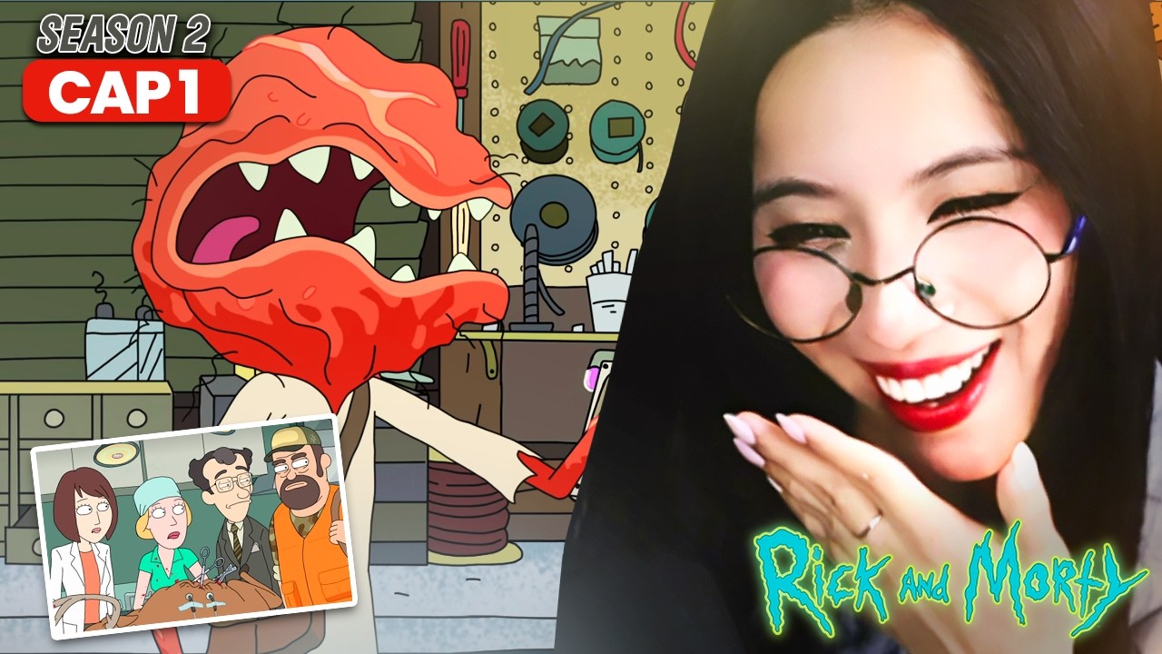 No te metas con el tiempo.... | Reacción Rick y Morty S2 Capítulo 1