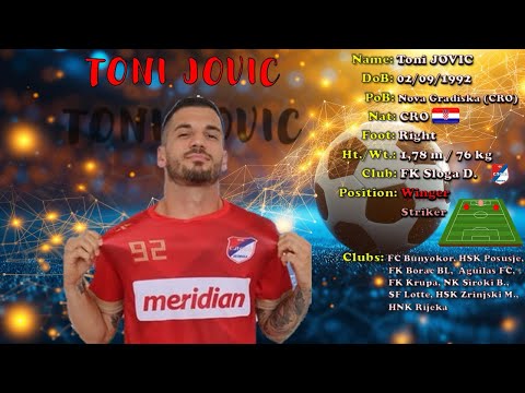 Toni Jović - FK Sloga Meridian Doboj 2023-2025