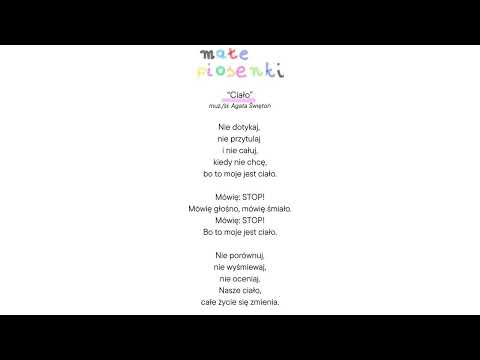 Agata Świętoń - Ciało (projekt "Małe piosenki")