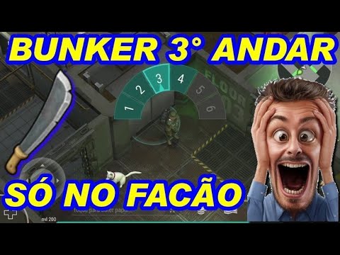 COMO LIMPAR O BUNKER SÓ NO FACÃO PART. 02 LAST DAY